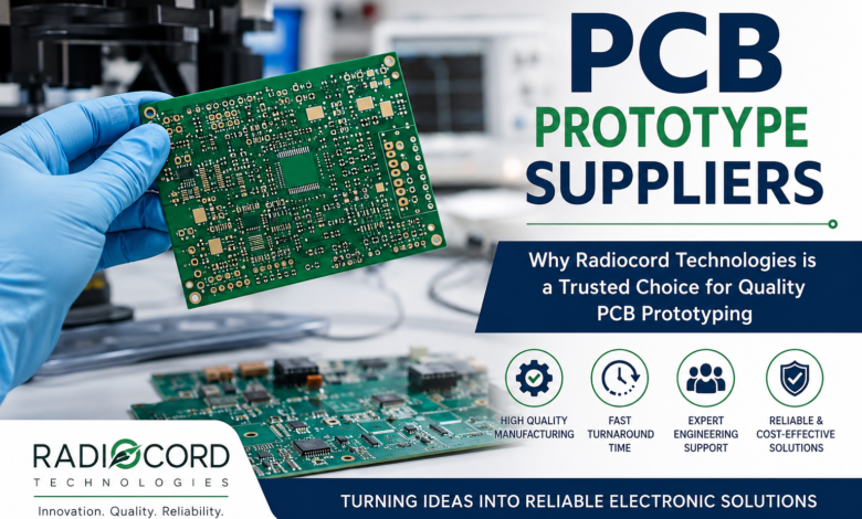 pcb prototype suppliers radiocord technologies