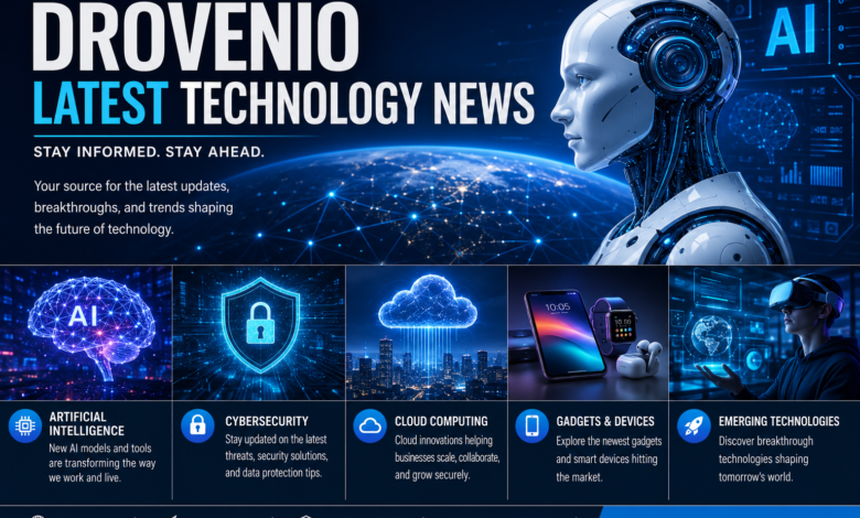 drovenio latest technology news