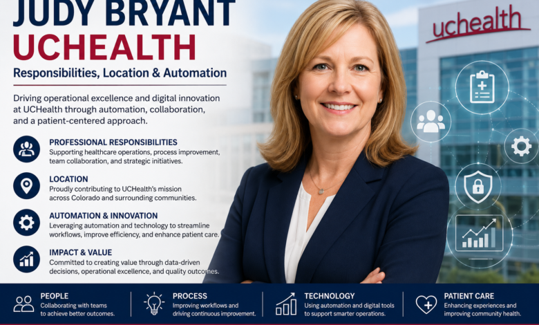 judy bryant uchealth linkedin responsibilities location automation​